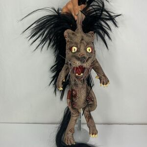 2000 Don Post Studios Puppet Zombie Undead Cat Haunted Prop Paper Magic Group